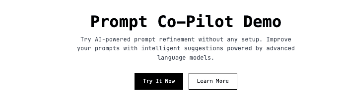 Prompt CoPilot screenshot